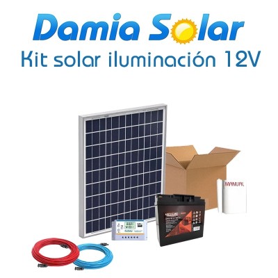 Comprar Kit de iluminação solar 12V