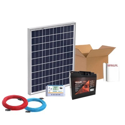 Comprar Kit de iluminação solar 12V