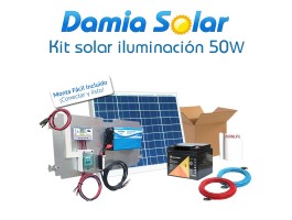 Comprar Kit de iluminação solar 50W