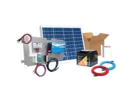 Comprar Kit solar iluminación 50W