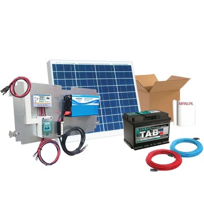 Comprar Kit solar iluminación 100W