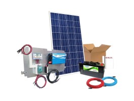 Comprar Kit solar iluminación 150W