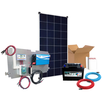 Comprar Kit solar iluminación 200W
