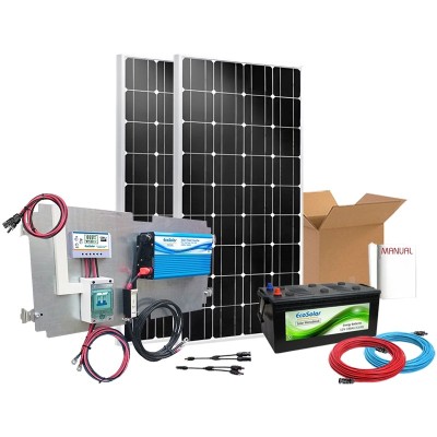 Comprar Kit solar iluminación 600W para casa completa