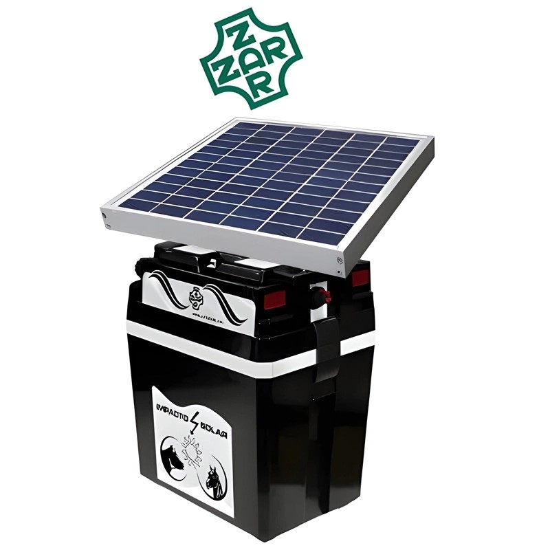 Pastor eléctrico solar IMPACTO 10W con batería y panel | Damia Solar