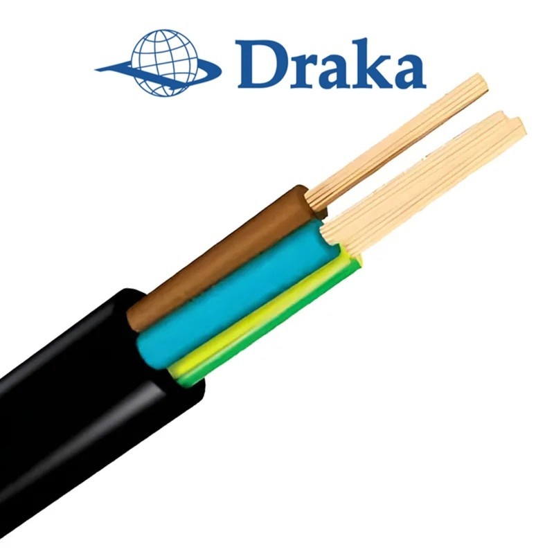 Manguera de cable eléctrico (3 cables) Aceflex 10 mm2 100m | Damia Solar