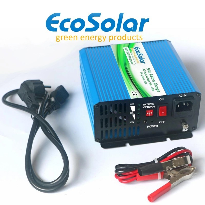 Comprar Carregador de baterias Ecosolar Green 20A  (24V)