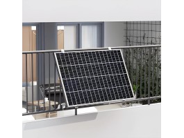 Estructura de balcón para panel solar de 12V o 24V