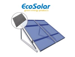 Estrutura ajustável para telhado de ardósia para painéis de 80W a 160W