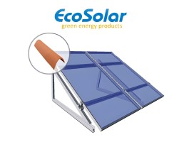 Estructura regulable para teja árabe para paneles de 80W a 160W