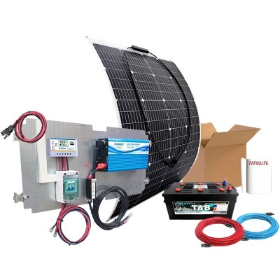 Comprar Kit solar iluminación 250W Flexible