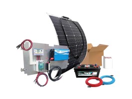 Comprar Kit solar iluminación 250W Flexible