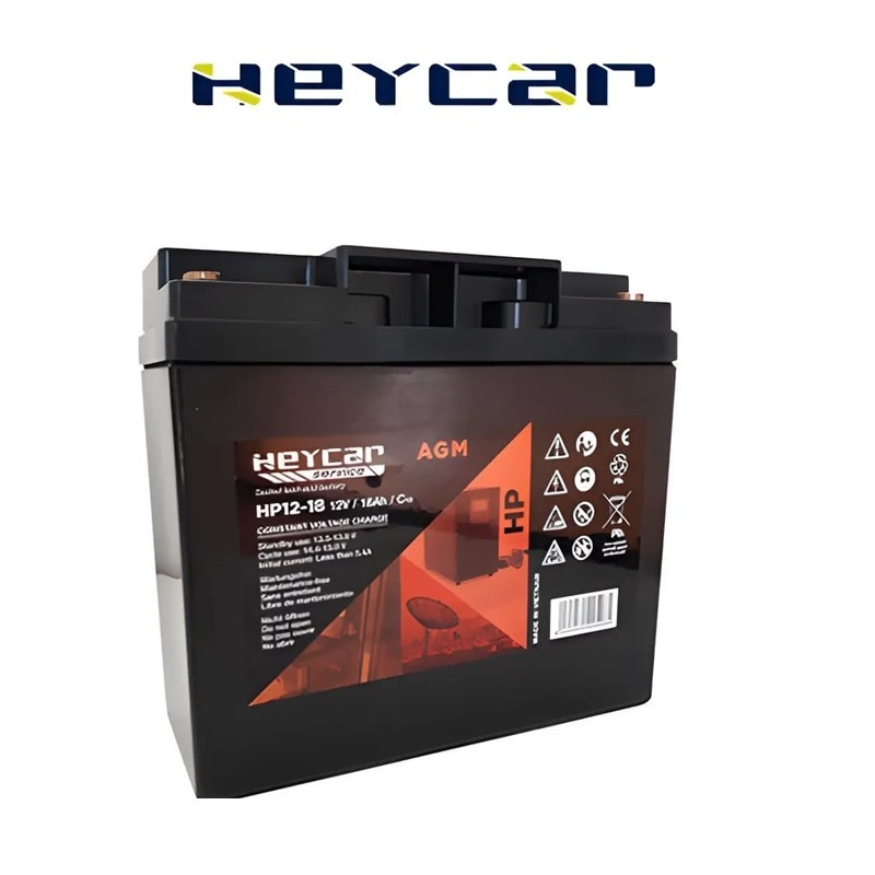 Batería HEYCAR HP12-18 12V 18Ah