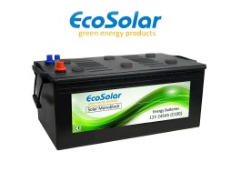 Batería monoblock de ciclo profundo Ecosolar 245Ah