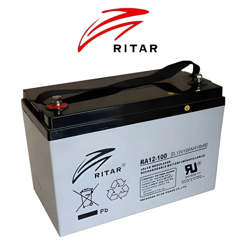 Comprar Bateria solar Ritar AGM 125Ah C100 (100Ah C10)