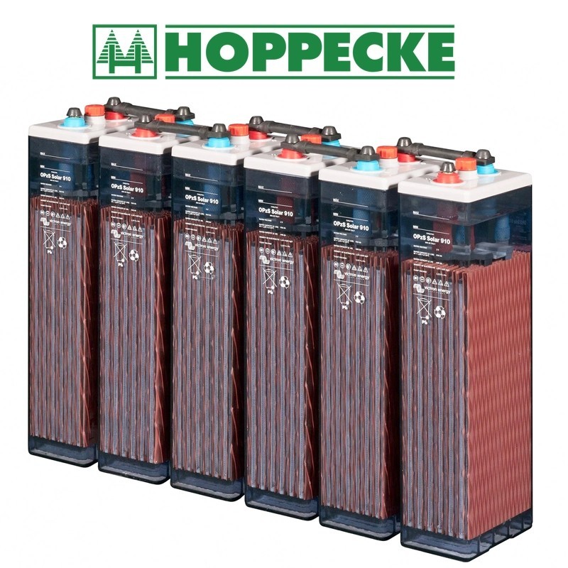 Batería estacionaria Hoppecke OPZS 730Ah C100 (490Ah C10) | Damia Solar