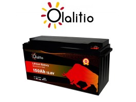 Batería De Litio Olalitio LiFePO4 Smart BMS 12.8V 150Ah | Damia Solar