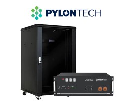 Bateria de lítio Pylontech US5000C 4,8kWh 48V + Armário