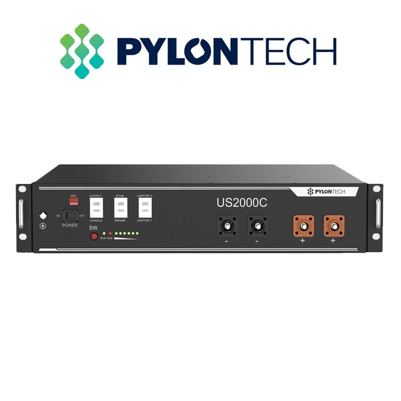 Módulo de batería de litio Pylontech US2000C 2.4kWh 48V