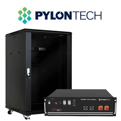 Batería de litio Pylontech UP2500 2.8kWh 24V + Armario