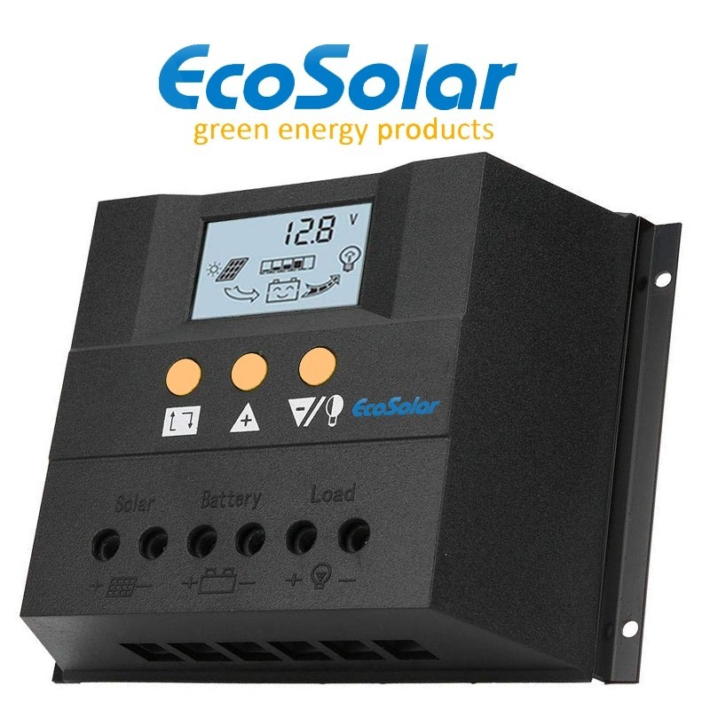 Comprar Regulador Ecosolar 30A Com Ecrã