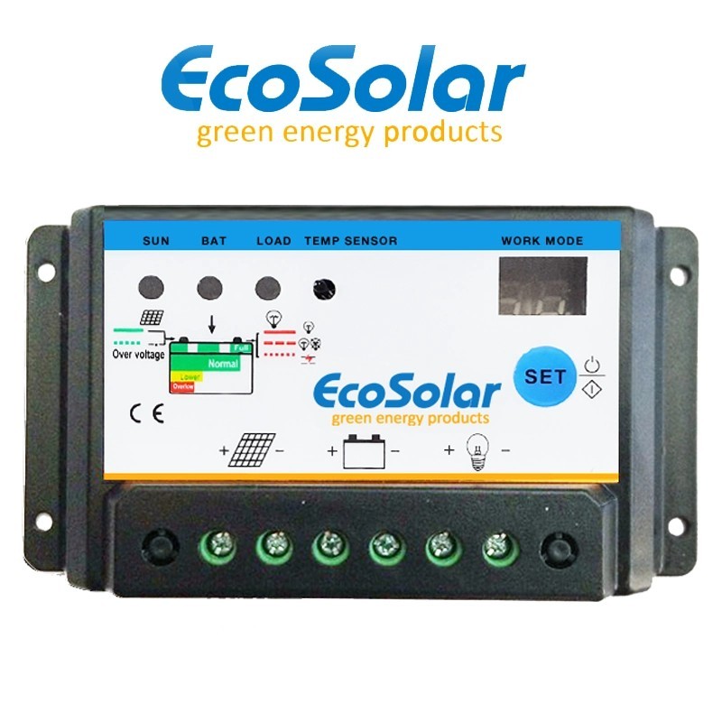 Comprar Regulador Ecosolar 20A 12/24V