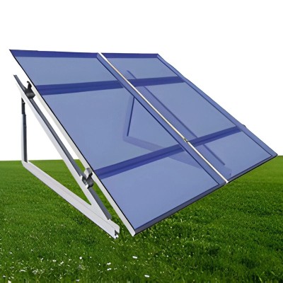 Estructura regulable suelo 4 paneles de 180 a 200W 12V | Damia Solar