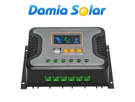 Regulador Solar 80A 12V 24V 36V 48V con Pantalla LCD | Damia Solar