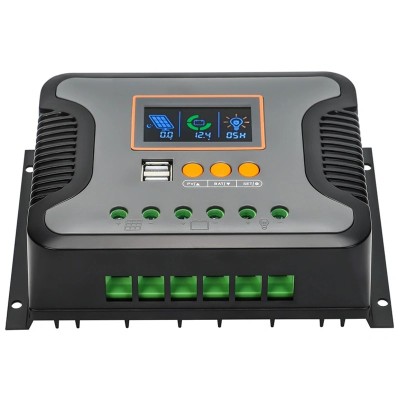 Regulador Solar 80A 12V 24V 36V 48V con Pantalla LCD | Damia Solar