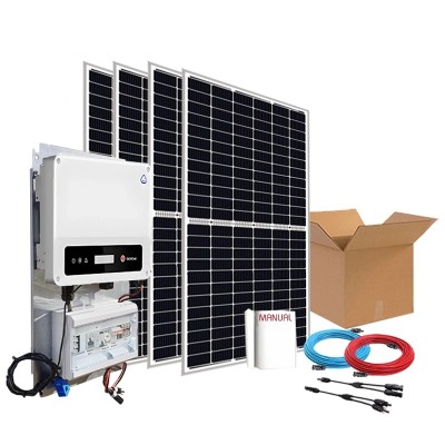 Kit de autoconsumo solar monofásico de 2kW XS com excedentes