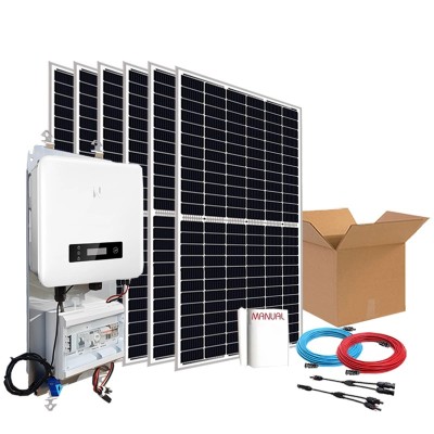 Kit de autoconsumo solar monofásico de 3kW XS G3 com excedentes