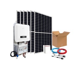 Kit de autoconsumo solar monofásico de 3kW DNS G3 com excedentes