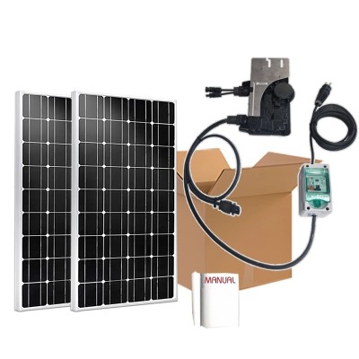 Kit de autoconsumo solar 400W para varanda