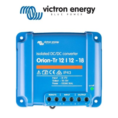 Comprar Convertidor DC-DC Orion 12V/12V 18A (220W) Aislado 
