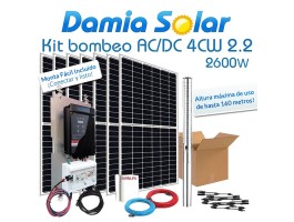 Comprar Kit de bombeamento Ecosolar AC/DC 2.2-160-12.9 (2600W)