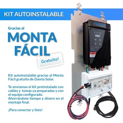 Comprar Kit de bombeo Ecosolar AC/DC 2.2-50-6.5 (600W)