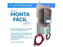 Kit de bombagem Ecosolar 310X - Caudal máx. 2000 litros/h | Damia Solar