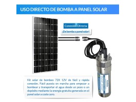 Comprar Kit bombeamento Ecosolar 72X 12V - Fluxo Máx. 720 litros.