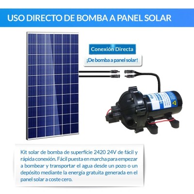 Kit de bombagem Ecosolar 2420 24V - Caudal máx. 1200 litros/h | Damia Solar