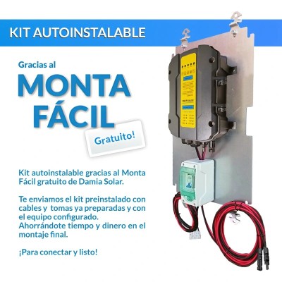 Kit solar bomba de piscina (Bomba de 3/4 CV)