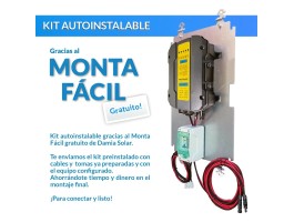 Kit solar bomba de piscina (Bomba de 3/4 CV)