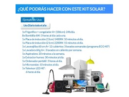 Kit solar 5000W Uso Diario | Damia Solar