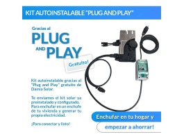 Kit de autoconsumo solar 500W para varanda