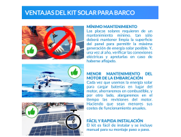 Comprar Kit solar para barcos 560W 12V  + Bateria de Gel (2 x Painéis de 280W 24V)