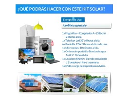 Comprar Kit híbrido solar + eólico 2000W Uso Diario