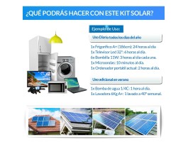 Comprar Kit aislado casa de campo 1500W ECO