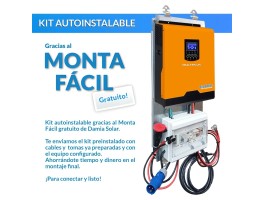 Kit 2000W Uso Diario onda pura | Damia Solar