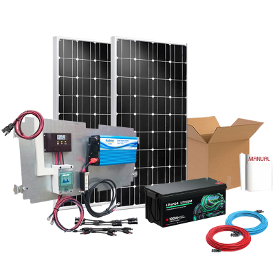 Kit Solar de Litio 500W para verano y fines de semana | Damia Solar