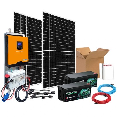 Kit Solar de Lítio 2000W para o verão e fins de semana | Damia Solar