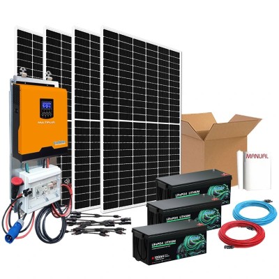 Kit Solar de Litio 3000W para verano y fines de semana | Damia Solar